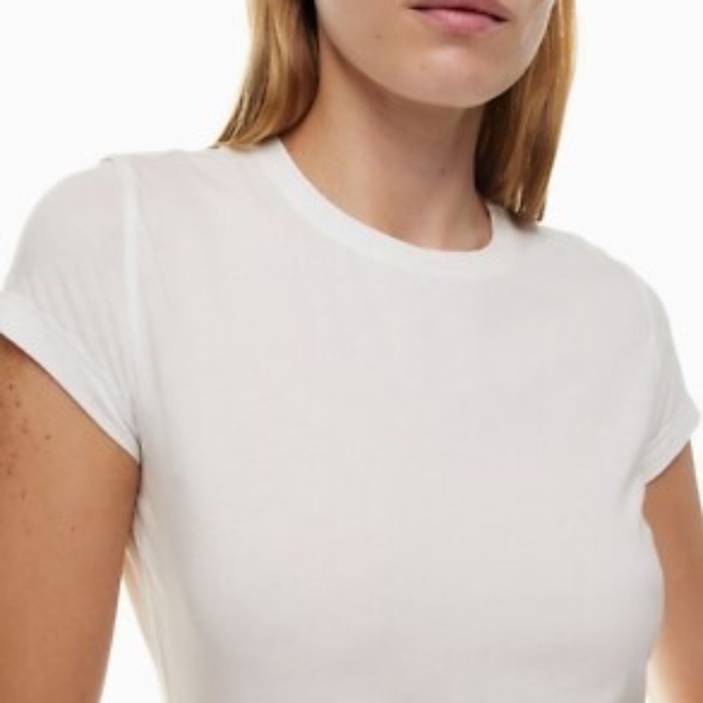 Aritzia The Group by Baboon Slim White Tee (M)